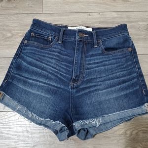A&F high rise shorts